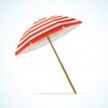das Bild zu 'beach umbrella' auf Deutsch