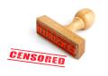 das Bild zu 'censorship' auf Deutsch