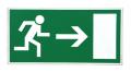 das Bild zu 'exit sign' auf Deutsch