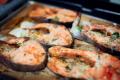 das Bild zu 'fried salmon' auf Deutsch
