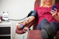 das Bild zu 'give blood' auf Deutsch