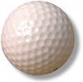 das Bild zu 'golf ball' auf Deutsch