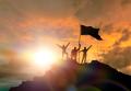das Bild zu 'hisser le drapeau' auf Deutsch