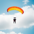 das Bild zu 'parachuting' auf Deutsch