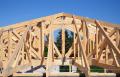 das Bild zu 'timber roof truss' auf Deutsch