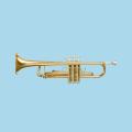 das Bild zu 'trumpet' auf Deutsch